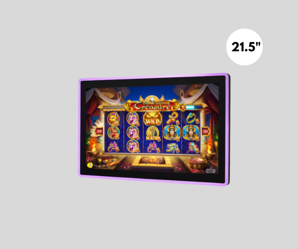 21.5 inch Commercial Marquee 1080P Led Capacitive Gaming Touchscreen Display